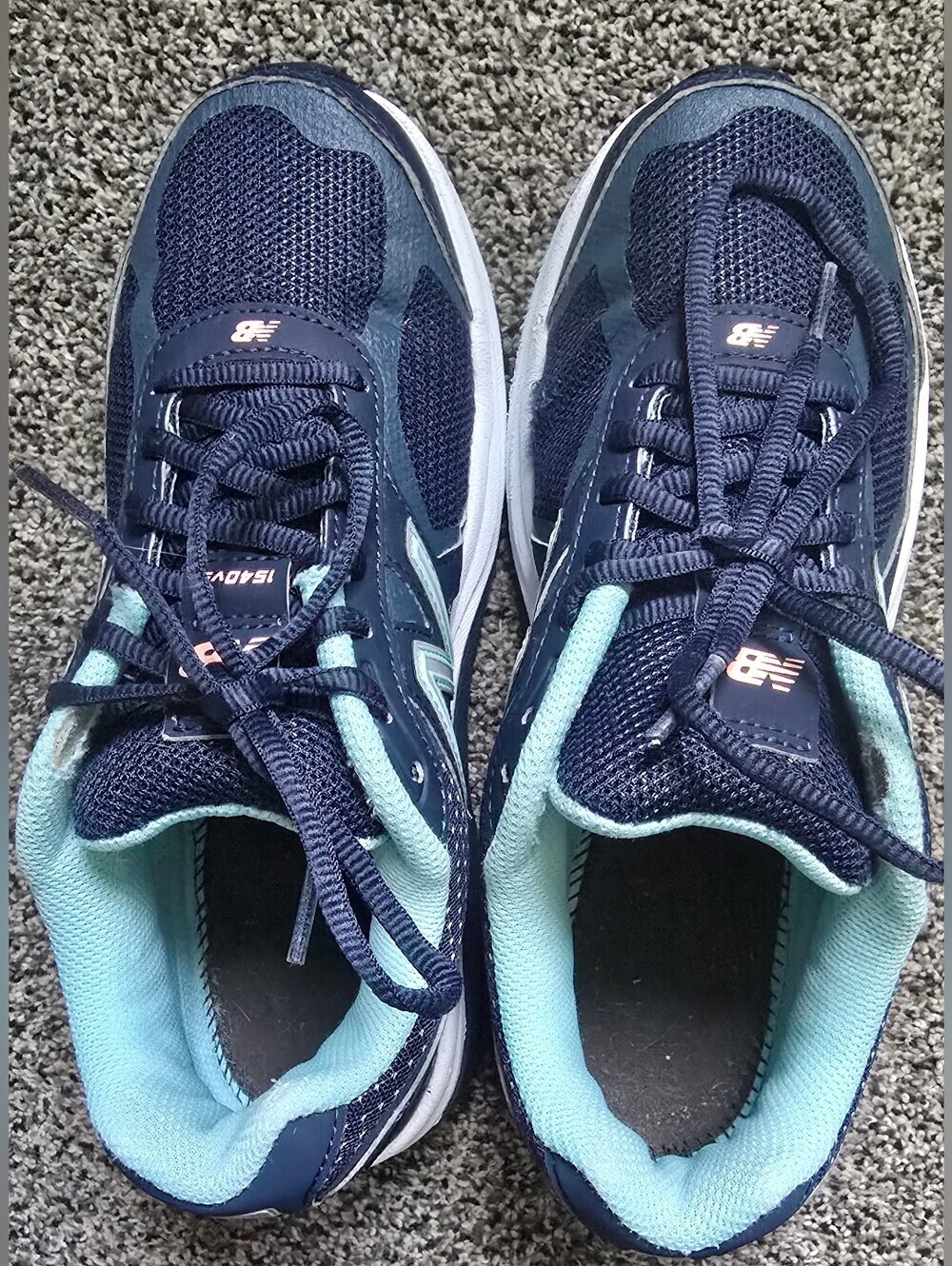 New Balance 1540v3 Motion Control Running Shoes – Indigo / Blue & white Size 8.5 - Picture 6 of 10